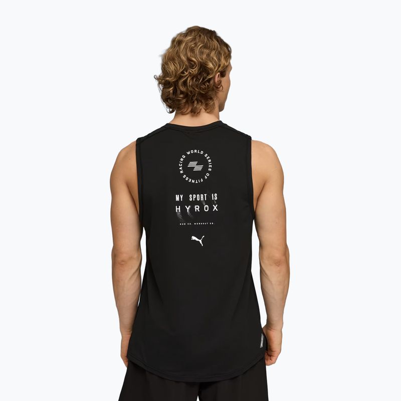 Koszulka treningowa męska PUMA Hyrox Dryelite Training Tank black 3