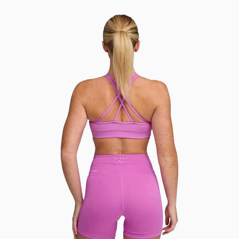 Biustonosz treningowy PUMA x HYROX Move Strappy pink 2