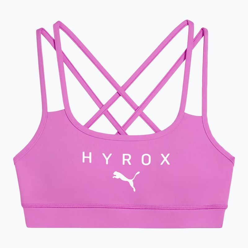 Biustonosz treningowy PUMA x HYROX Move Strappy pink 4