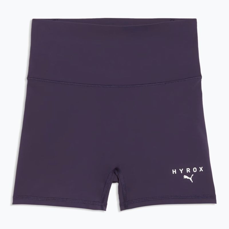 Spodenki treningowe damskie PUMA x HYROX Shapeluxe 3" Tight deep plum 4