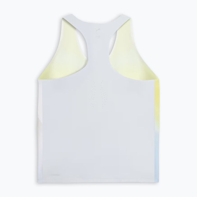 Koszulka do biegania damska PUMA Lightspeed Ultraweave Graphic Singlet silver mist 7