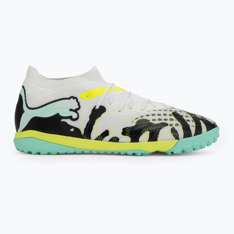 Buty piłkarskie PUMA Future 9 Match Creativity TT yellow alert/mint jelly/puma white/puma black 2