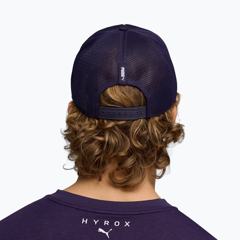 Czapka z daszkiem PUMA Hyrox Trucker purple 4
