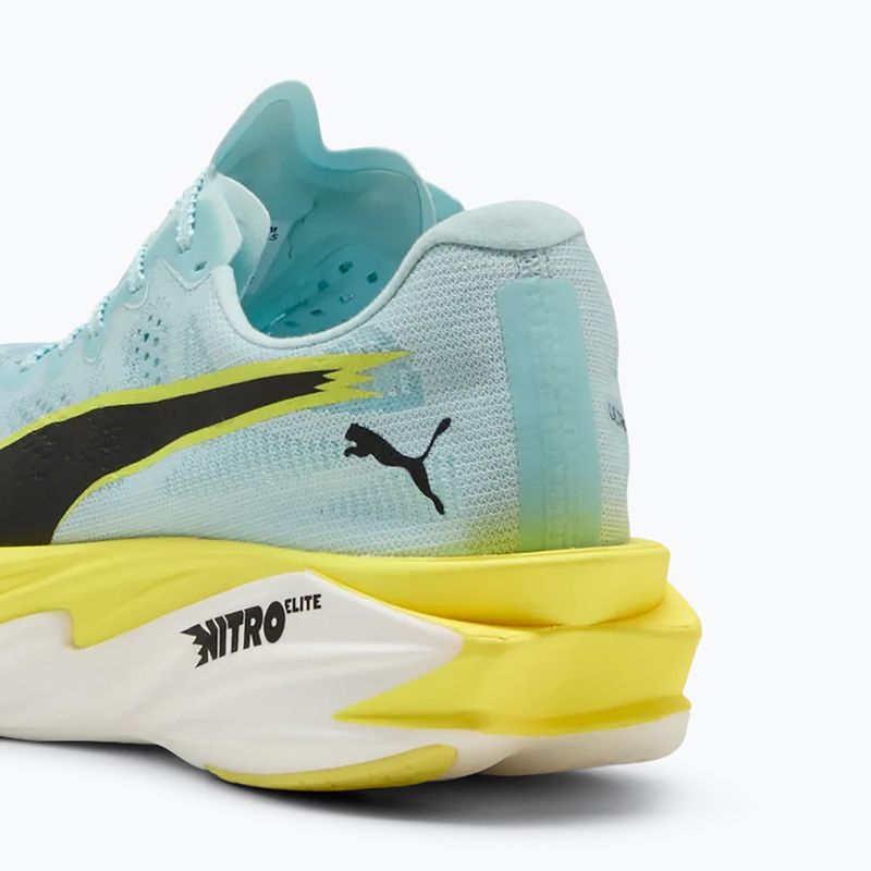 Buty do biegania damskie Puma Deviate Nitro Elite 4 fresh water/lemon crush/puma black 5