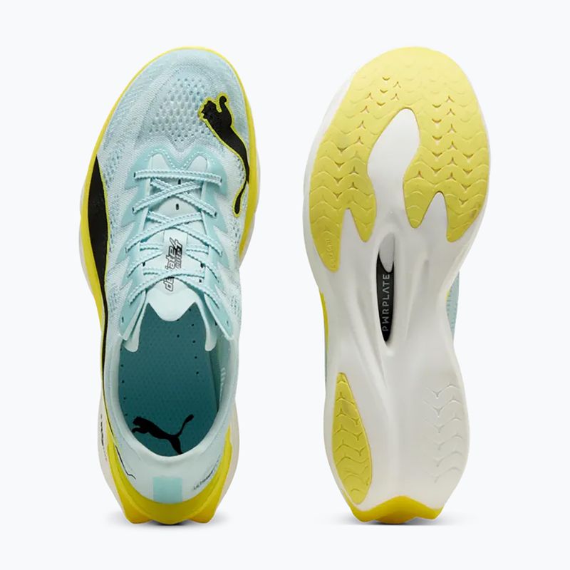 Buty do biegania męskie Puma Deviate Nitro Elite 4 fresh water/lemon crush/puma black 3
