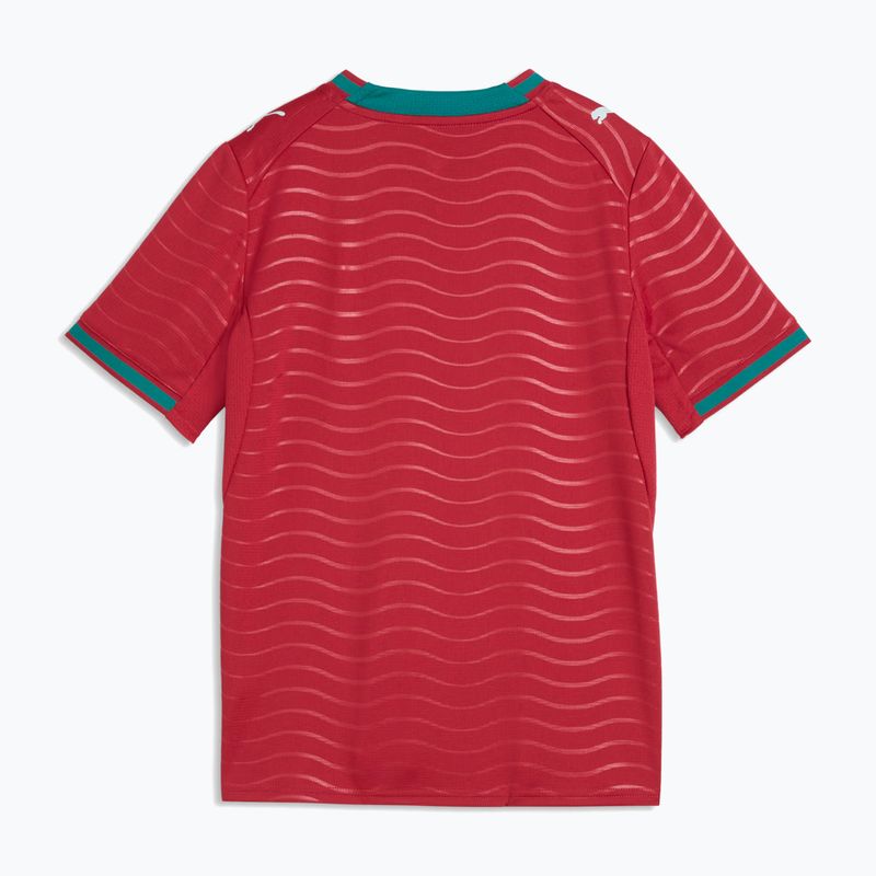 Koszulka piłkarska dziecięca PUMA FPF Portugal Home Jersey Replica Club Jr red/green 2