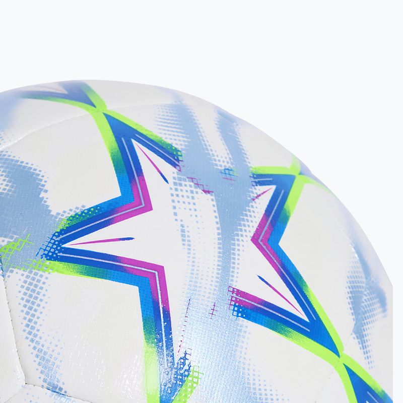 Piłka do piłki nożnej adidas UEFA Champions League Training 26/27 white/purple burst/glory blue size 4 4