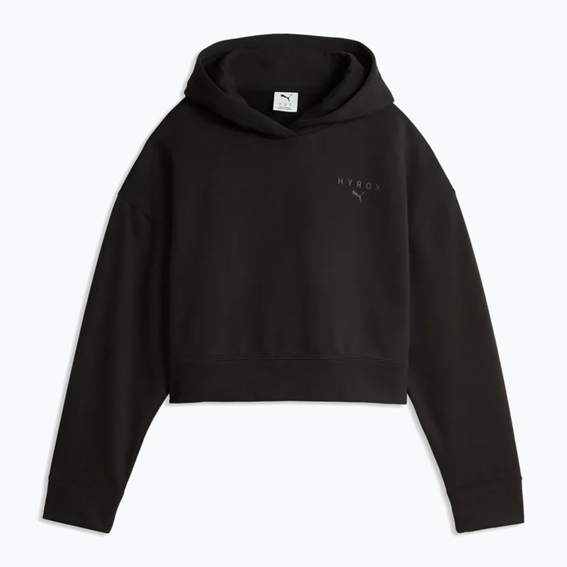 Bluza damska Puma Hyrox World Cropped Hoodie puma black