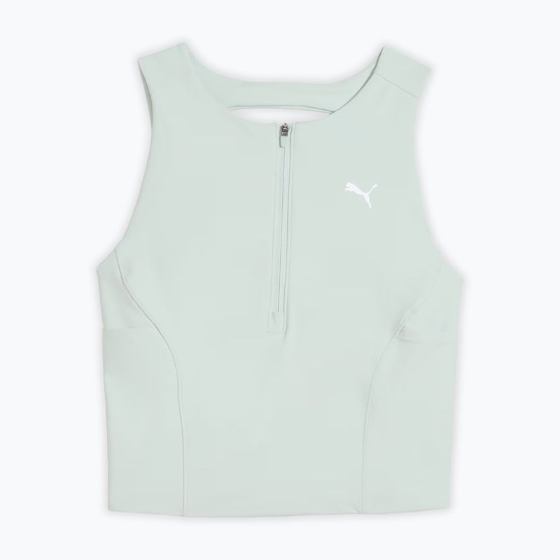 Top do biegania damski PUMA Run Lightstride Crop Top creme de mint 5