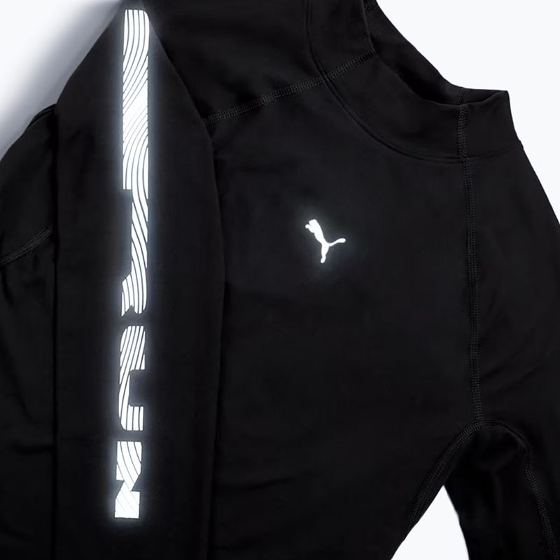 Longsleeve do biegania damski PUMA Run Brightstride Cloudspun puma Black 6