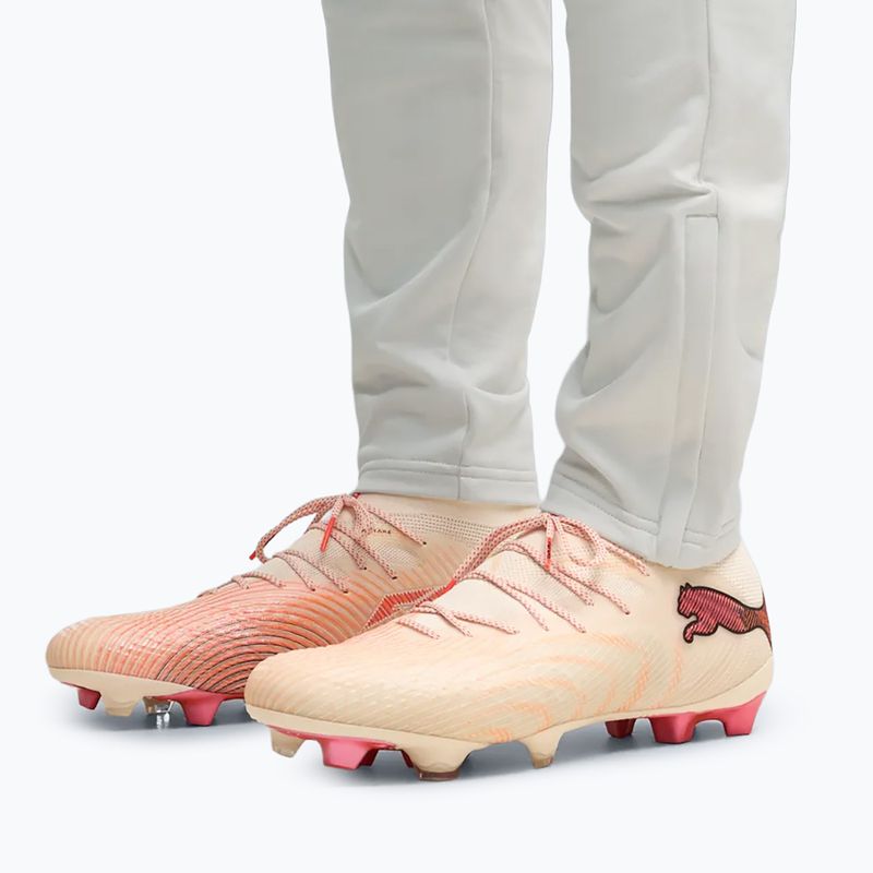 Buty piłkarskie PUMA Future 9 Ultimate FG sugared almond/puma white/ultra red/puma black 6