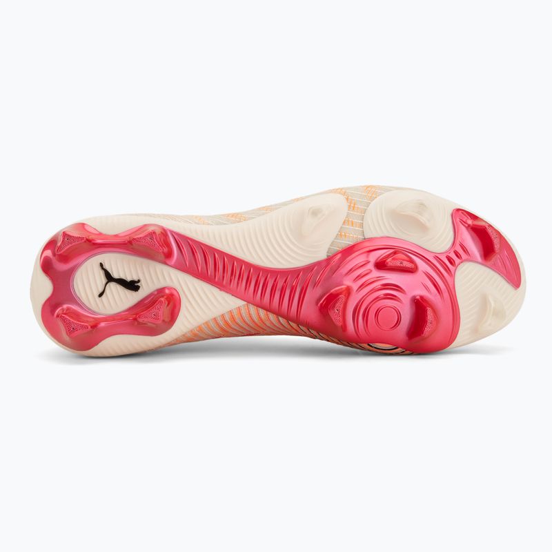 Buty piłkarskie PUMA Future 9 Ultimate FG sugared almond/puma white/ultra red/puma black 4