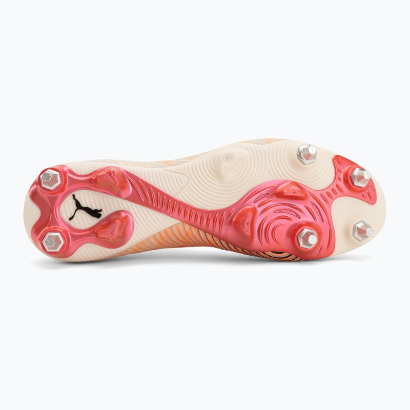 Buty piłkarskie PUMA Future 9 Ultimate MxSG sugared almond/puma white/ultra red/puma black 4