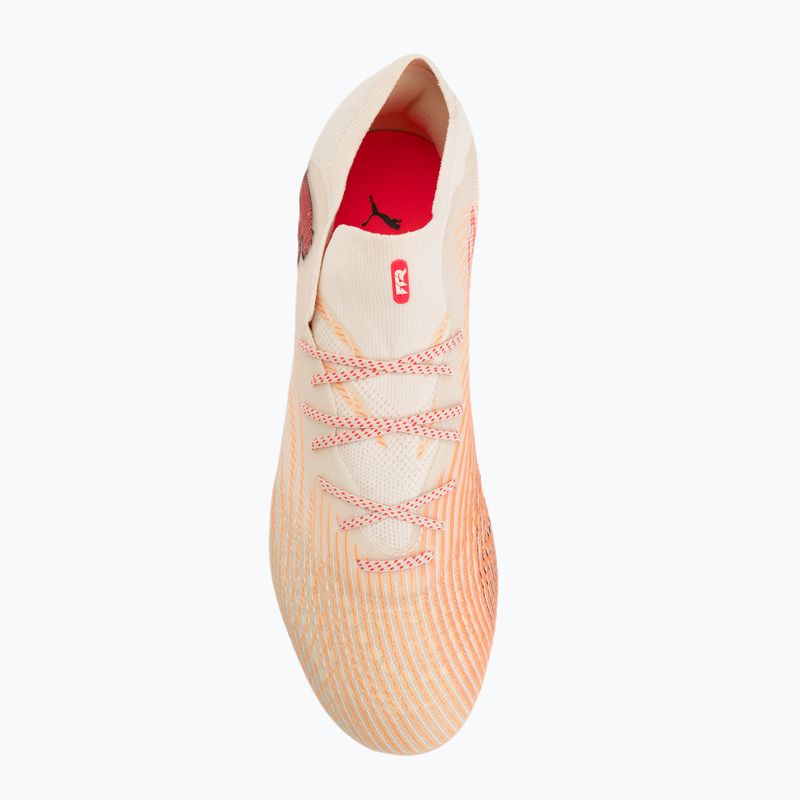 Buty piłkarskie PUMA Future 9 Fusin FG/AG sugared almond/puma white/ultra red/puma black 5