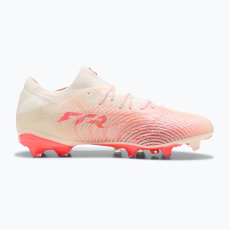 Buty piłkarskie PUMA  Future 9 Fusin FG/AG sugared almond/puma white/ultra red/puma black 2