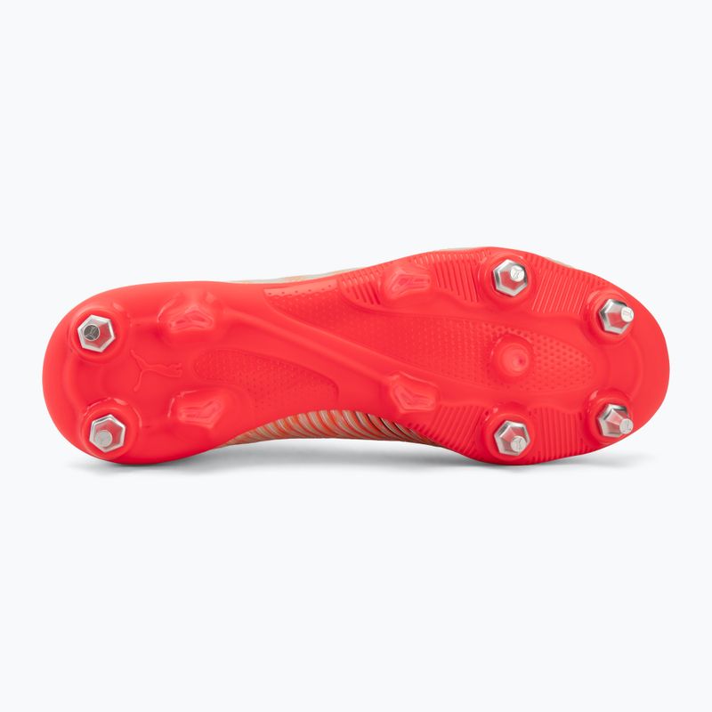 Buty piłkarskie PUMA Future 9 Pro MxSG sugared almond/puma white/ultra red/puma black 4