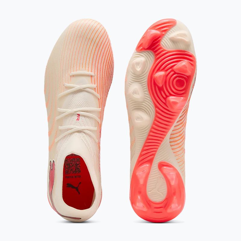 Buty piłkarskie PUMA Future 9 Match FG/AG sugared almond/puma white/ultra red/puma black 5