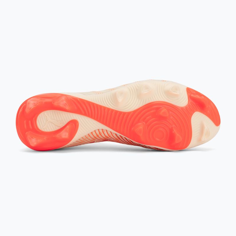 Buty piłkarskie PUMA Future 9 Match FG/AG sugared almond/puma white/ultra red/puma black 4