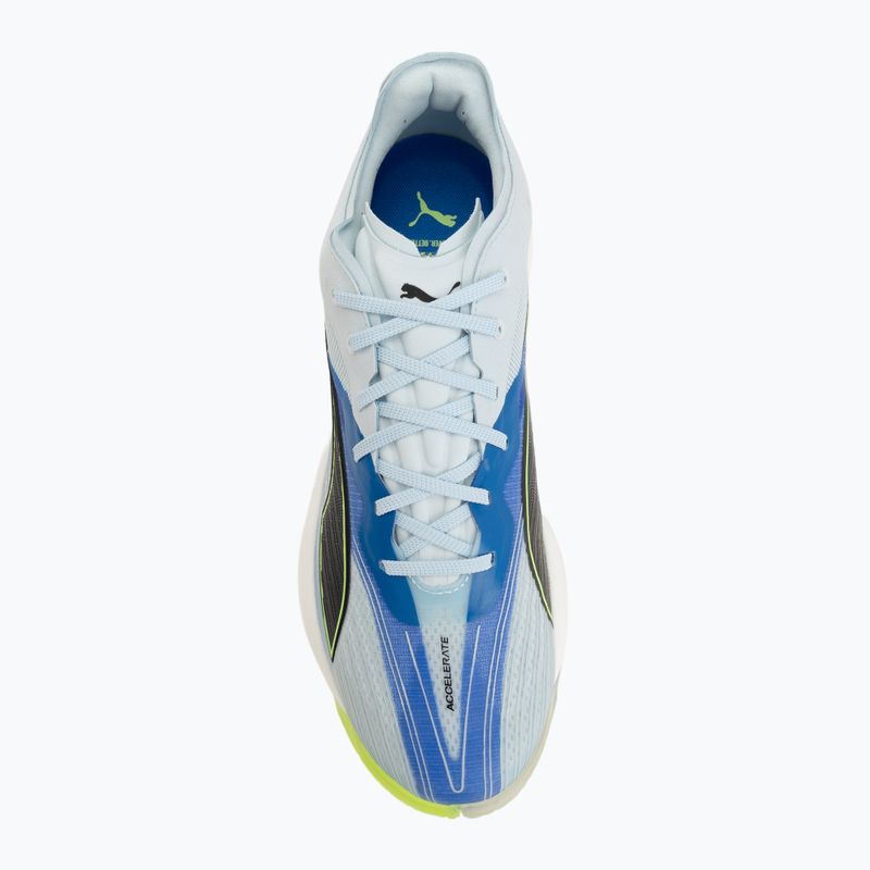 Buty do piłki ręcznej PUMA Accelerate Nitro SQD 5 aqua glow/puma black/green glare/royal sapphire 5