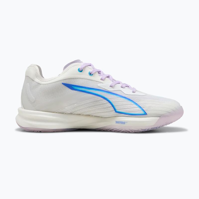 Buty do piłki ręcznej PUMA Accelerate Nitro SQD 5 puma white/royal sapphire/light lavender 2