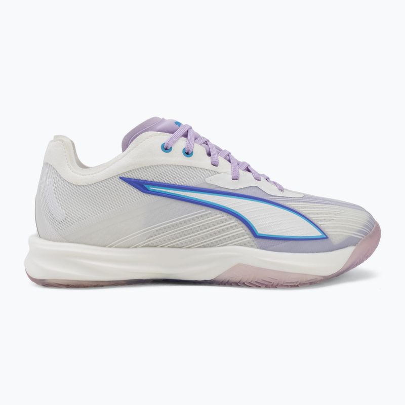 Buty do piłki ręcznej PUMA Accelerate Nitro SQD 5 puma white/royal sapphire/light lavender 2