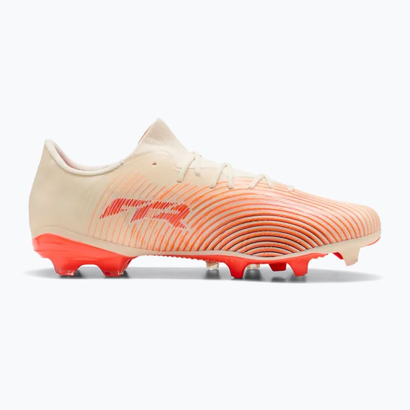 Buty piłkarskie PUMA Future 9 Match Fusion FG/AG sugared almond/puma white/ultra red/puma black 2