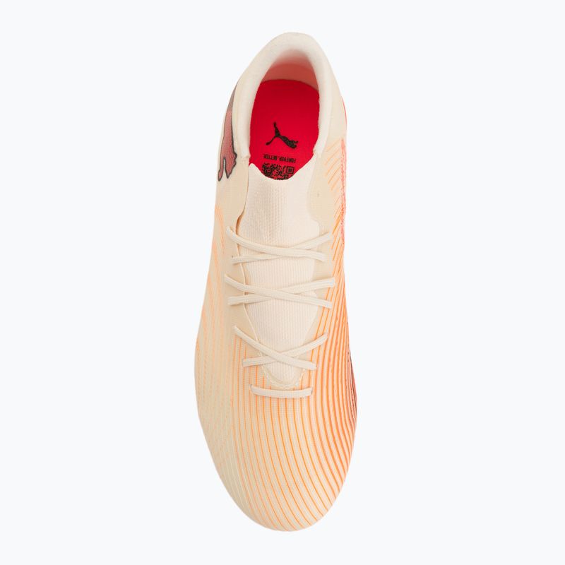 Buty piłkarskie PUMA Future 9 Match Fusion FG/AG sugared almond/puma white/ultra red/puma black 3