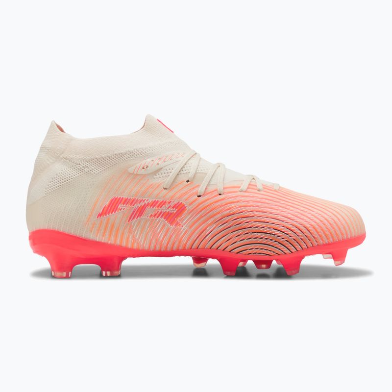 Buty piłkarskie dziecięce PUMA Future 9 Pro FG/AG Jr sugared almond/puma white/ultra red/puma black 2
