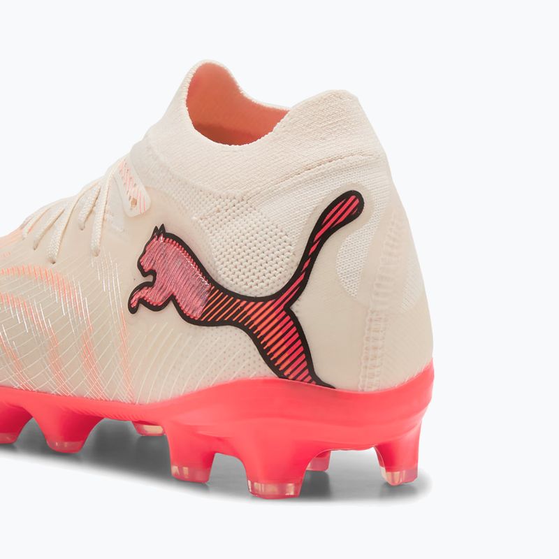 Buty piłkarskie dziecięce PUMA Future 9 Pro FG/AG Jr sugared almond/puma white/ultra red/puma black 6