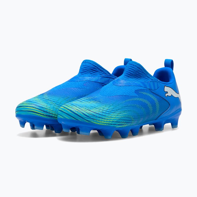 Buty piłkarskie dziecięce PUMA Future 9 Match LL FG/AG Jr ultra blue 4