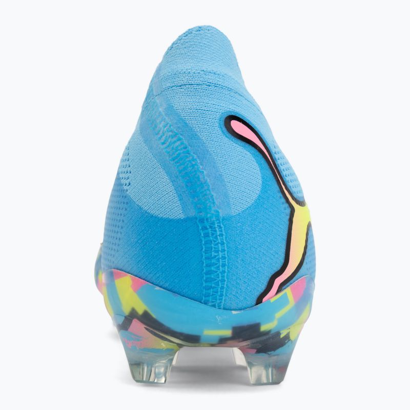 Buty piłkarskie PUMA Future 9 Ultimate Advanced Level FG puma white/blue glimmer/pink glimmer/yellow alert 6