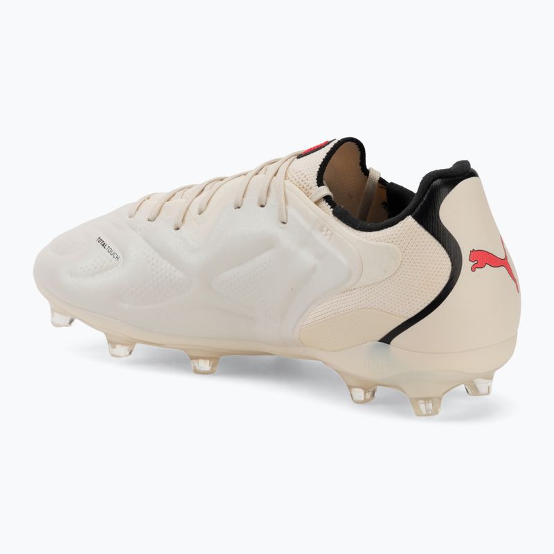 Buty piłkarskie PUMA King 20 Pro FG/AG sugared almond/puma black/ultra red 3