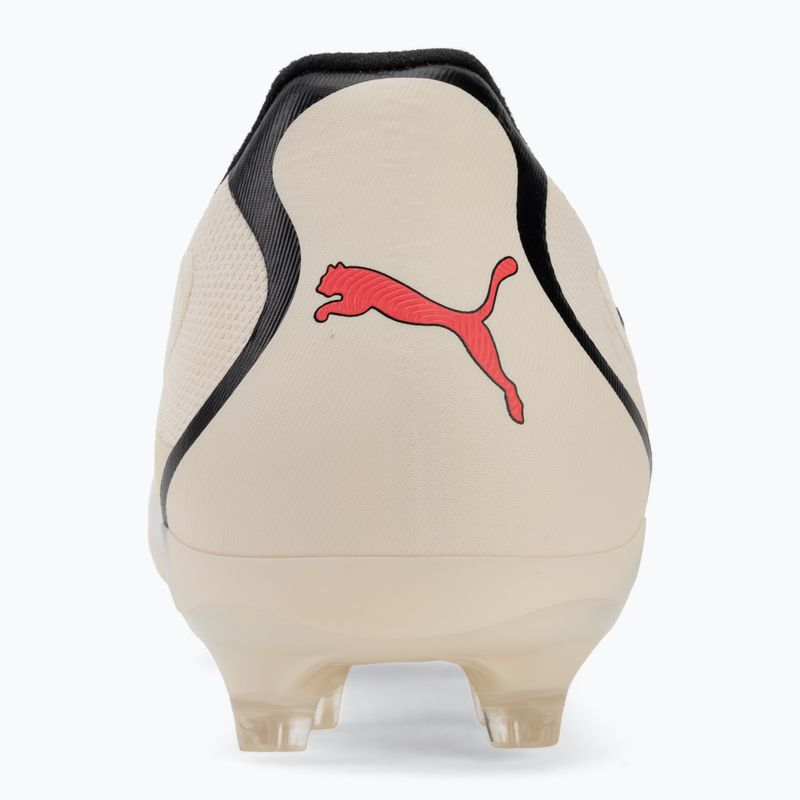 Buty piłkarskie PUMA King 20 Pro FG/AG sugared almond/puma black/ultra red 6