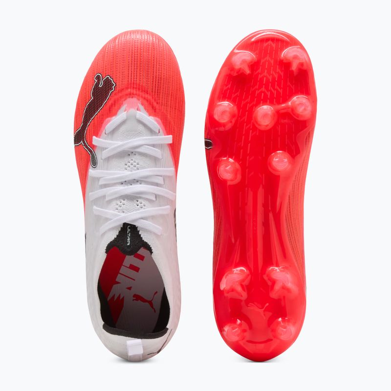 Buty piłkarskie dziecięce Puma Ultra Nitro 7 Ultimate FG/AG Jr ultra red/puma black/puma white 5