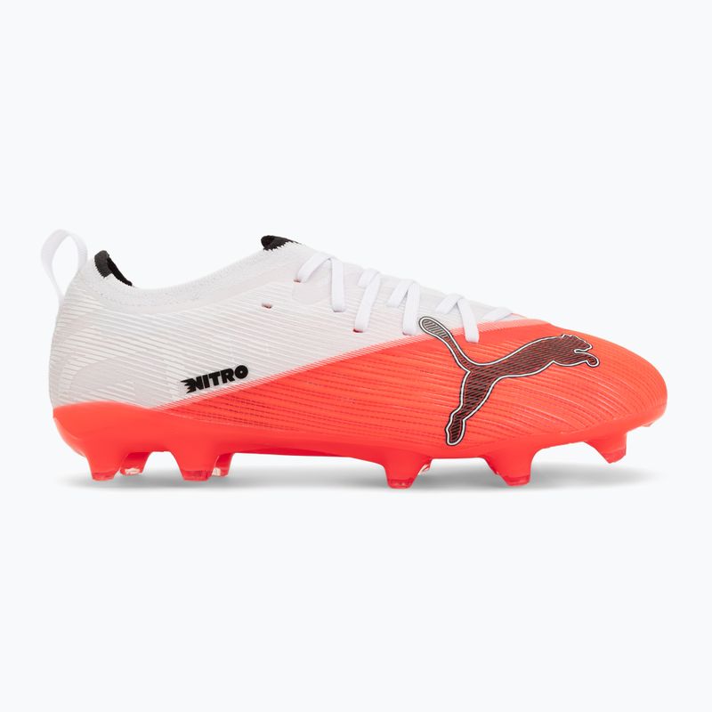 Buty piłkarskie dziecięce Puma Ultra Nitro 7 Ultimate FG/AG Jr ultra red/puma black/puma white 2