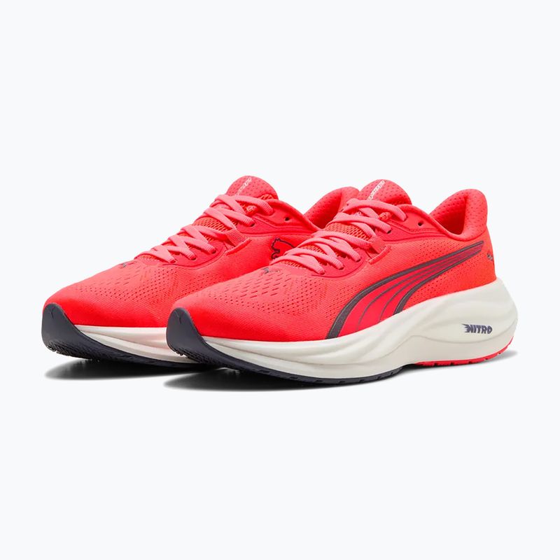 Buty do biegania Puma Electrify Nitro 5 ultra red/inky depths 4