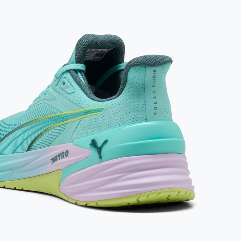 Buty treningowe PUMA Activate Nitro TR Hyrox intense mint/light lavender/sunny lime/herb garden 6