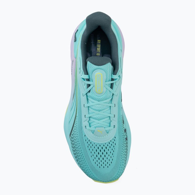 Buty treningowe PUMA Activate Nitro TR Hyrox intense mint/light lavender/sunny lime/herb garden 5