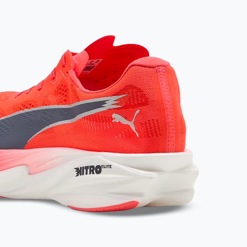 Buty do biegania męskie PUMA Deviate Nitro Elite 4 ultra red/inky depths 5