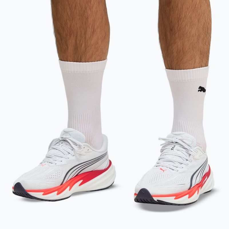 Buty do biegania męskie Puma Velocity Nitro 5 puma white/ultra red 7