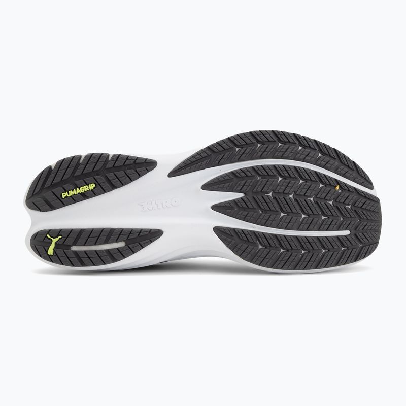 Buty do biegania męskie Puma Velocity Nitro 5 moody gray/sunny lime 4