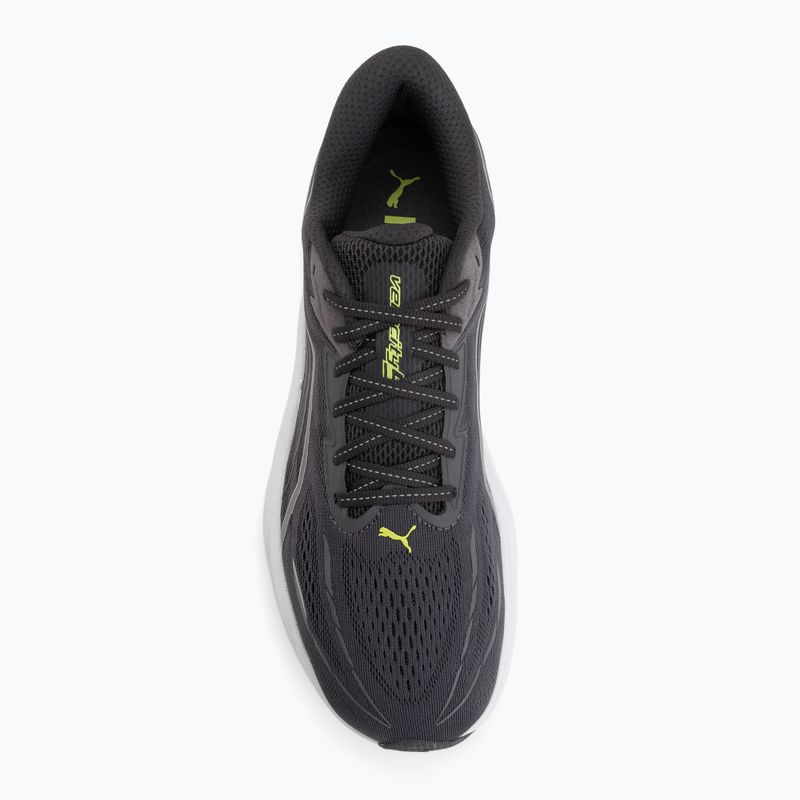 Buty do biegania męskie Puma Velocity Nitro 5 moody gray/sunny lime 5