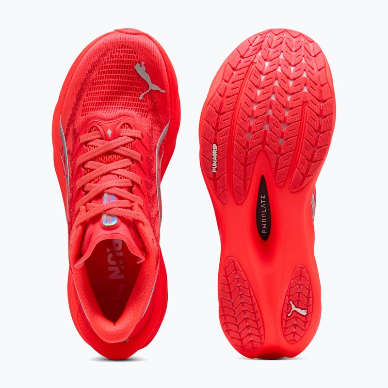 Buty do biegania damskie PUMA Deviate Nitro 4 ultra red/puma silver 6