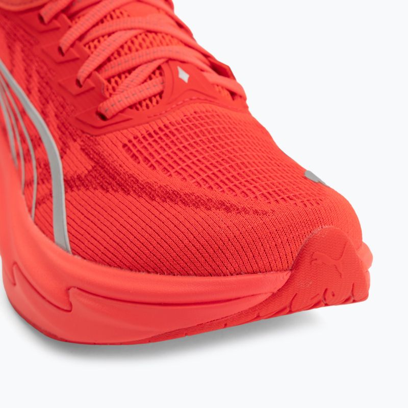 Buty do biegania damskie PUMA Deviate Nitro 4 ultra red/puma silver 7