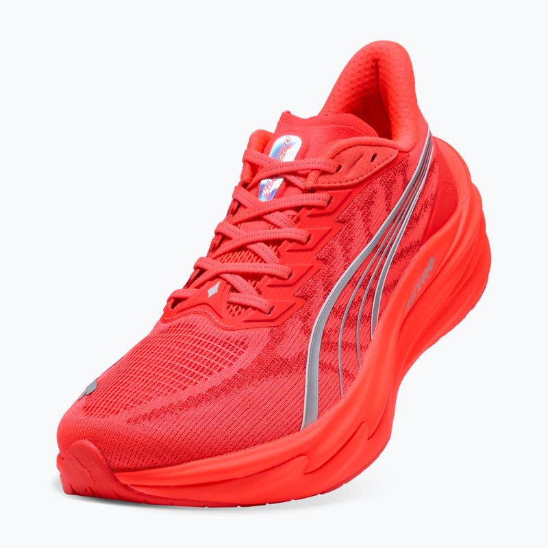 Buty do biegania męskie PUMA Deviate Nitro 4 ultra red/puma silver 4