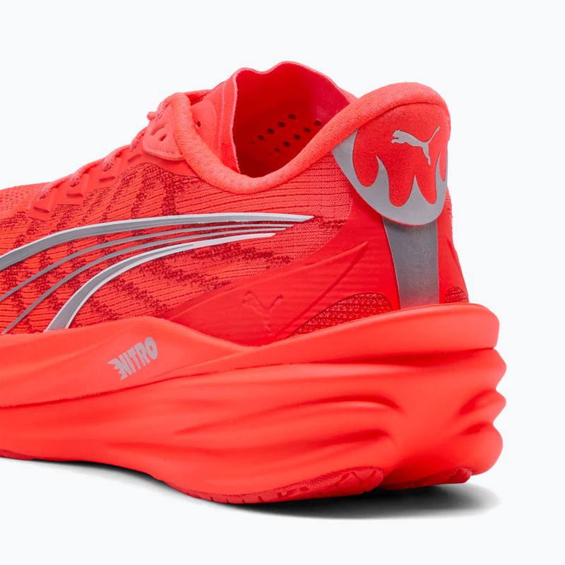 Buty do biegania męskie PUMA Deviate Nitro 4 ultra red/puma silver 6
