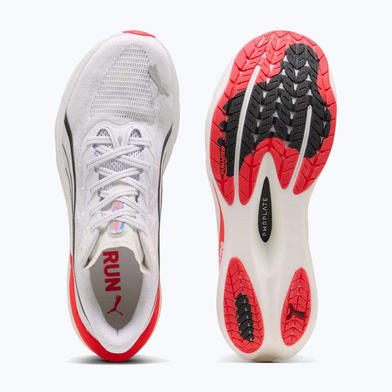 Buty do biegania męskie PUMA Deviate Nitro 4 puma white/ultra red 5