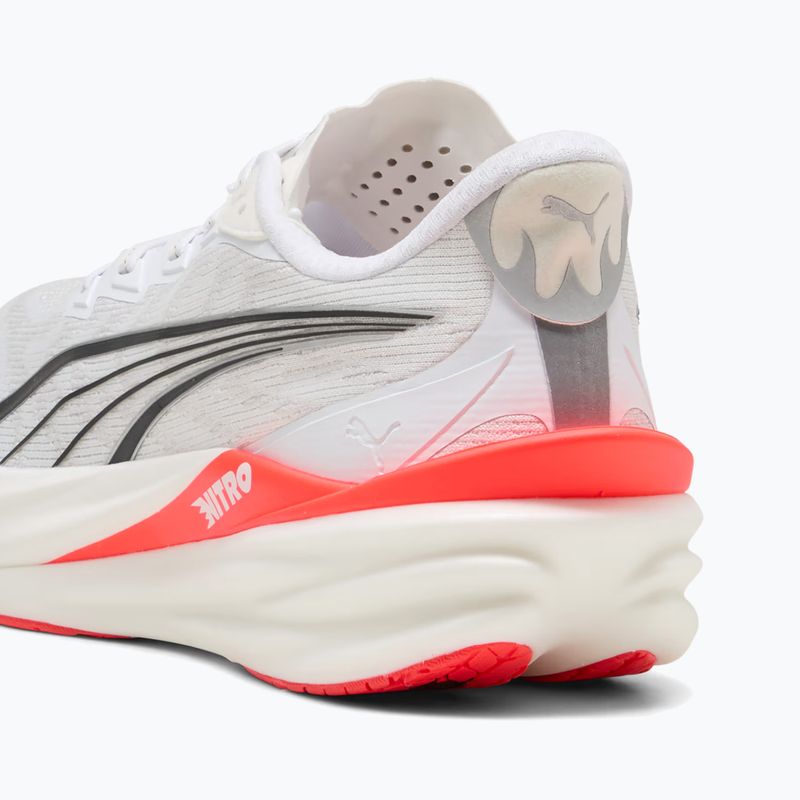Buty do biegania męskie PUMA Deviate Nitro 4 puma white/ultra red 6