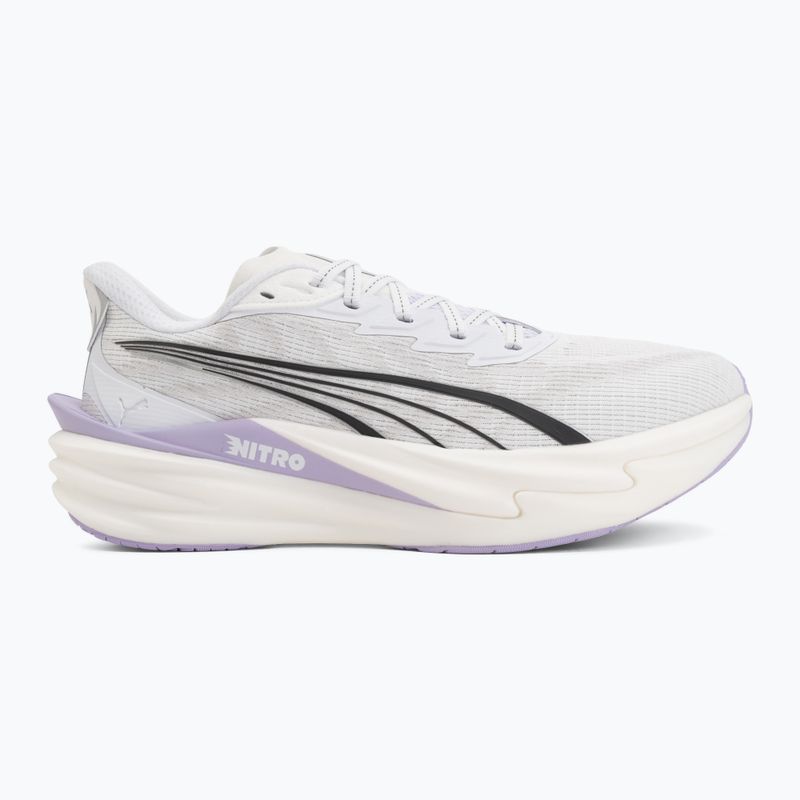 Buty do biegania damskie PUMA Deviate Nitro 4 puma white/light lavender 2