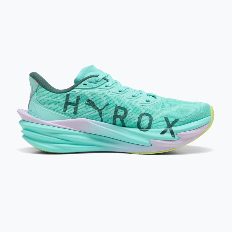 Buty treningowe damskie PUMA Deviate Nitro 4 X Hyrox intense mint/light lavender 2